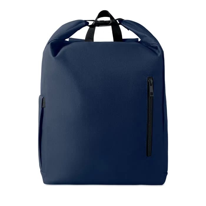 15'' Rolltop-Laptop-Rucksack - UNITON - Marineblau