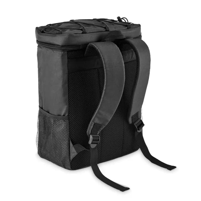 Kühlrucksack 600D RPET - MAFRIO - Schwarz