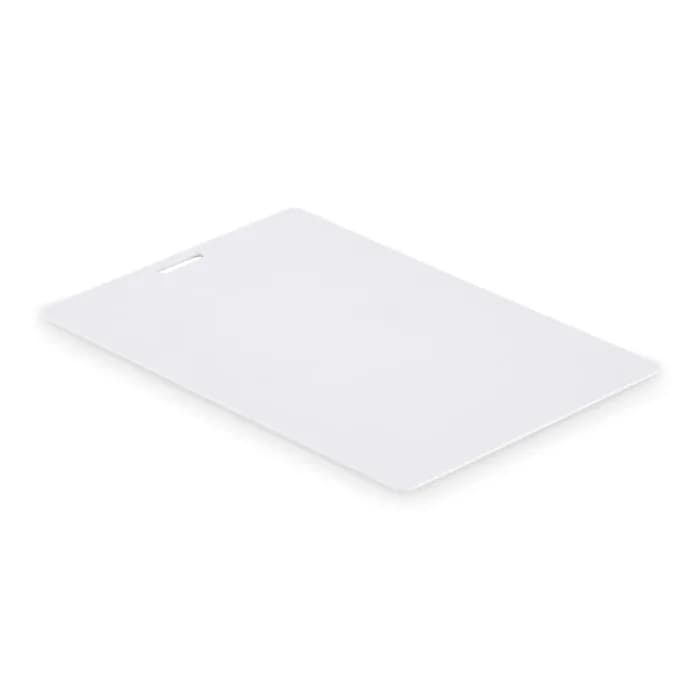 Lanyard-Ausweis 120 x 80 mm - BADLARGE - Weiß