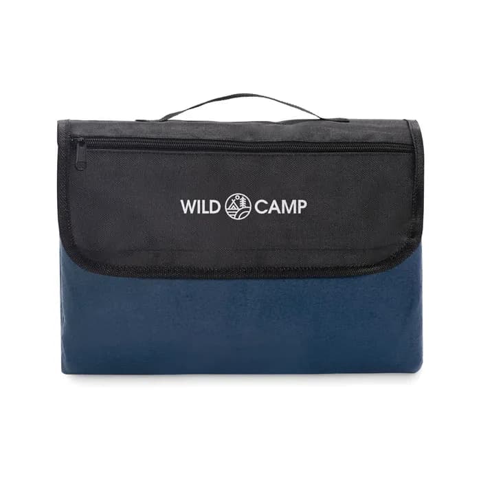 Picknickdecke RPET-Fleece - COSTA - Blau