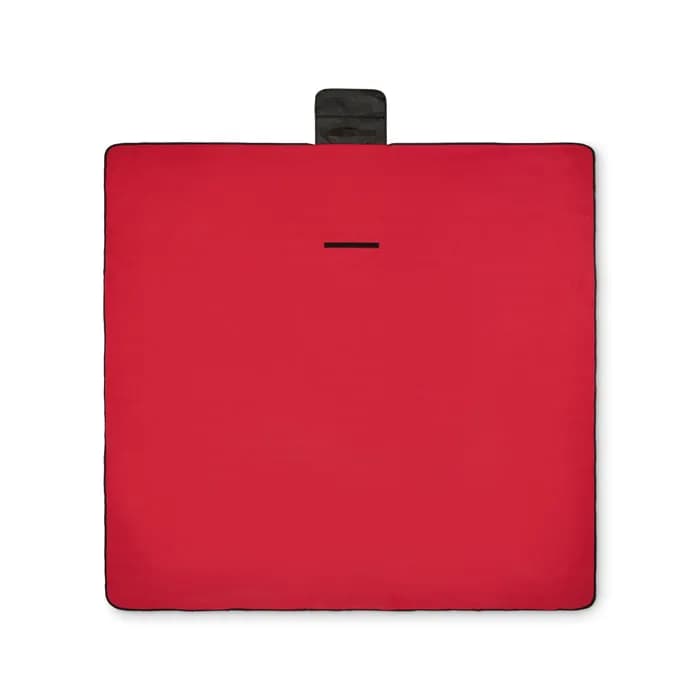 Picknickdecke RPET-Fleece - COSTA - Rot