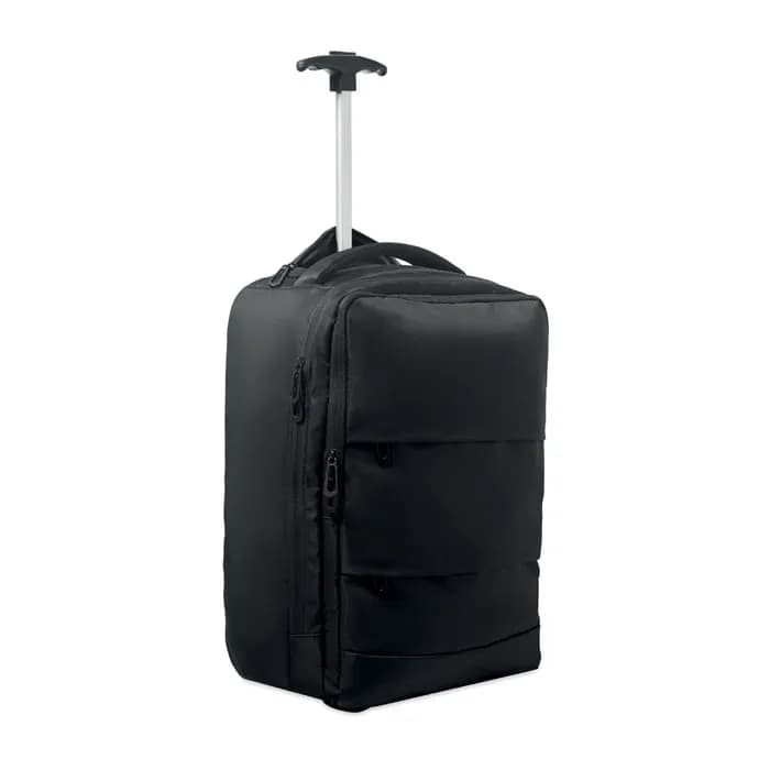 Rucksack-Trolley 290T RPET - MAGNATE - Schwarz