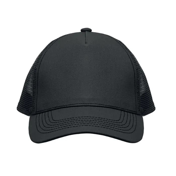 Trucker Kappe 5 Panels - BLIST - Schwarz