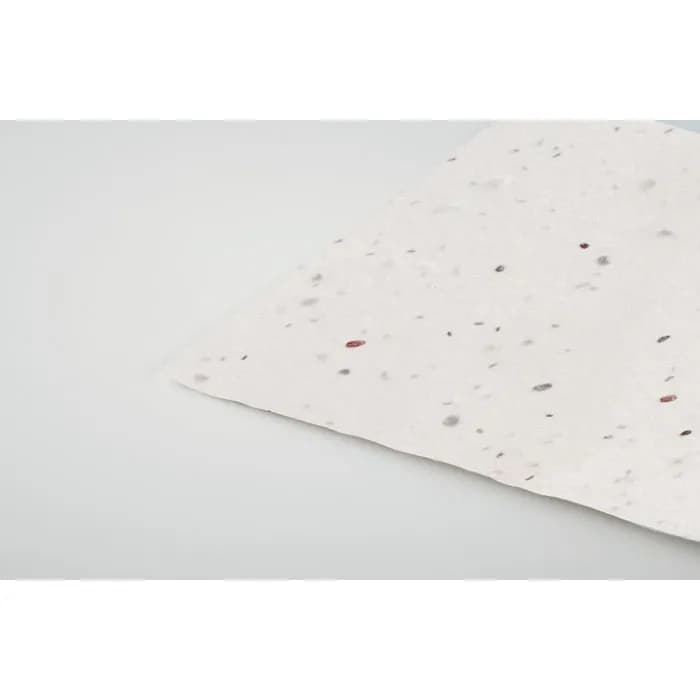 Wildblumensamen-Visitenkarte. - ASIDA - Weiß