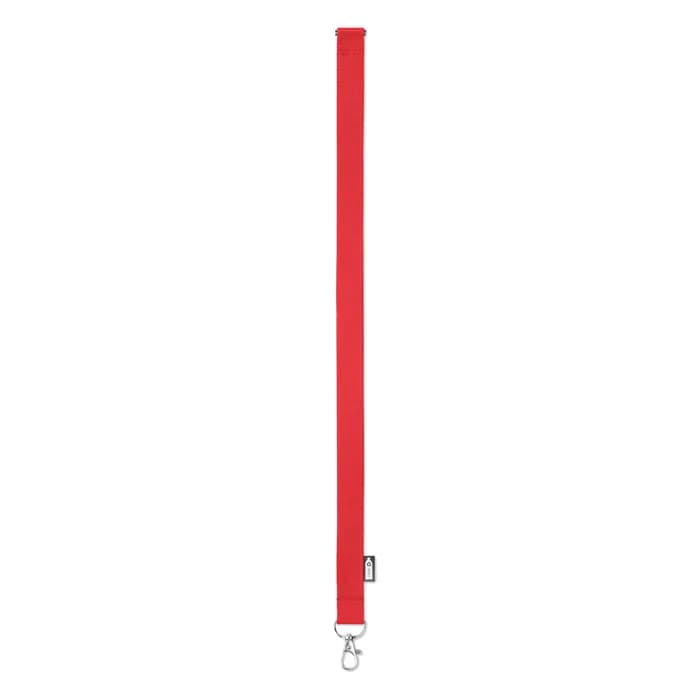 Lanyard RPET 20mm - LANY RPET - Rot