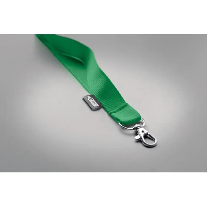 Lanyard RPET 20mm - LANY RPET - Grün
