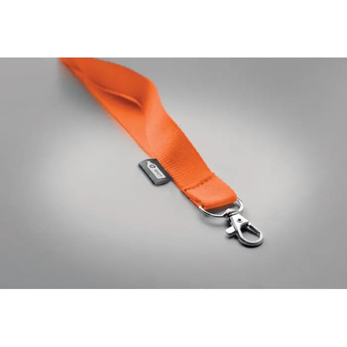 Lanyard RPET 20mm - LANY RPET - Orange