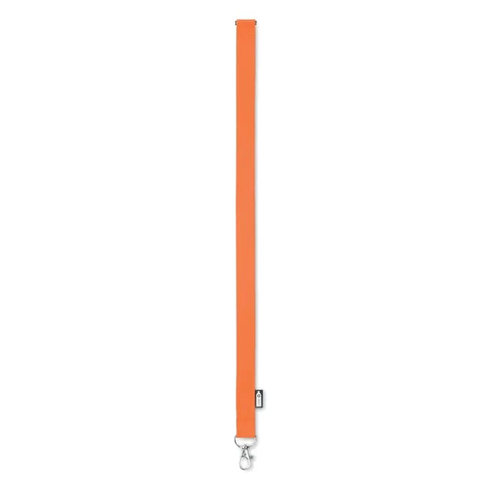 Lanyard RPET 20mm - LANY RPET - Orange