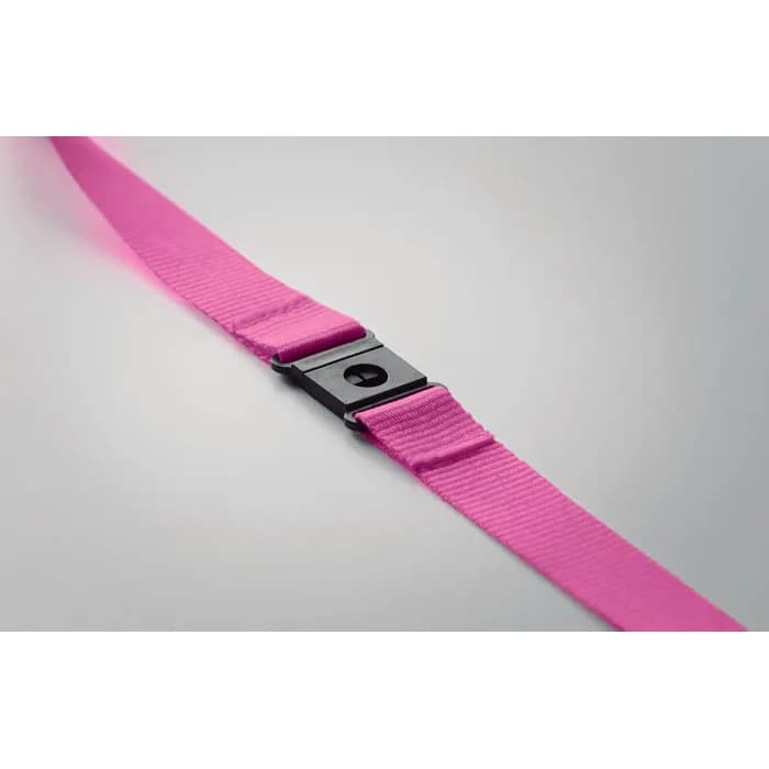 Lanyard RPET 20mm - LANY RPET - Fuchsie