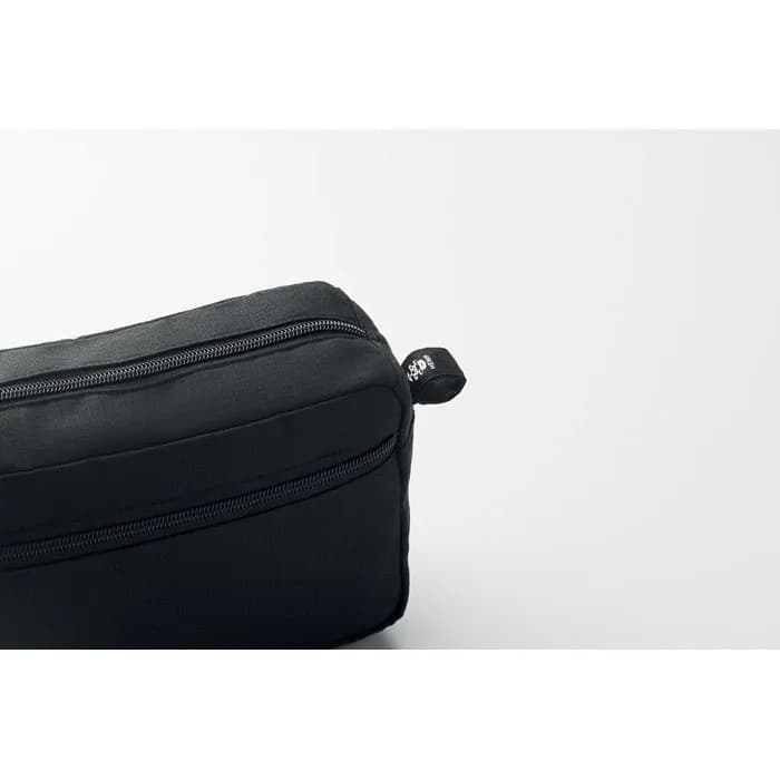 Hanf Kosmetiktasche 200g/m² - NAIMA COSMETIC - Schwarz