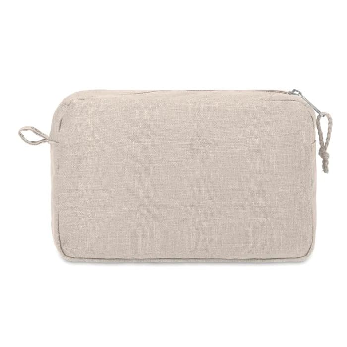Hanf Kosmetiktasche 200g/m² - NAIMA COSMETIC - Beige