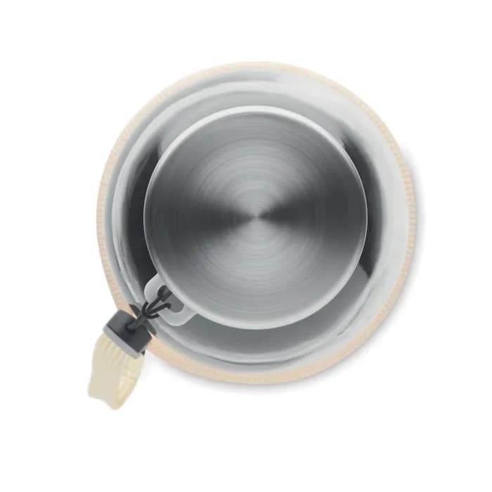 Trinkflasche Glas 500ml - UTAH TOUCH - Beige