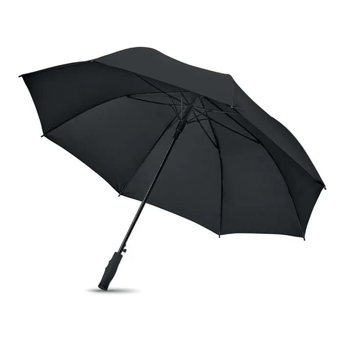 Regenschirm mit ABS Griff - GRUSA - Schwarz