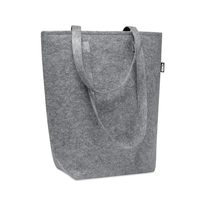 Shopping Tasche RPET-Filz - TASLO - Grau