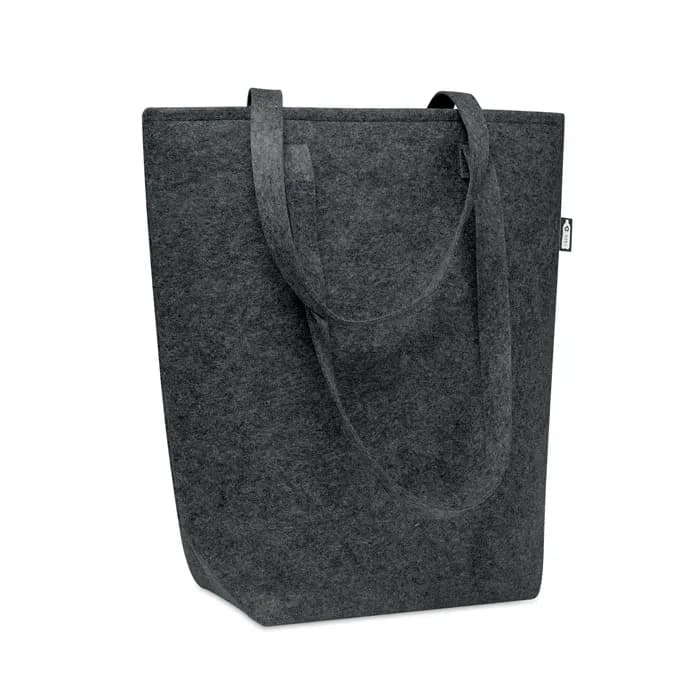 Shopping Tasche RPET-Filz - TASLO - Steingrau