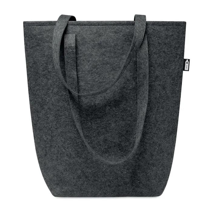 Shopping Tasche RPET-Filz - TASLO - Steingrau