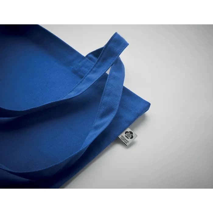 Organic-Cotton Einkaufstasche - ZIMDE COLOUR - Königsblau