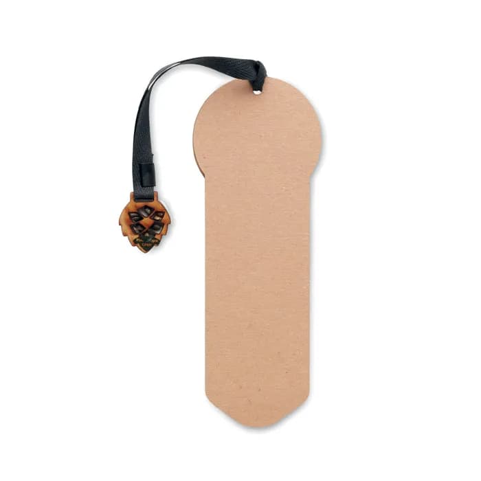 Lesezeichen Kiefersamen - GROWBOOKMARK™ - Beige