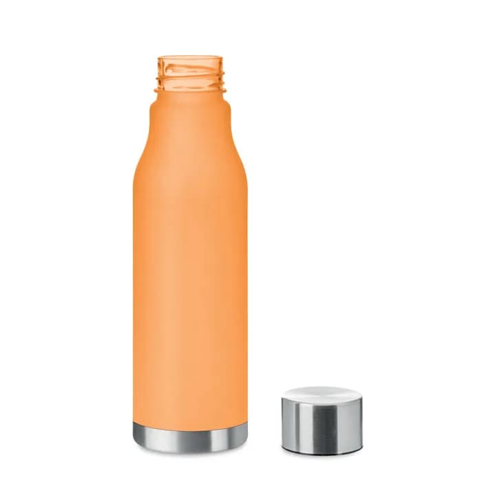 Trinkflasche RPET 600ml - GLACIER RPET - Transparent Orange