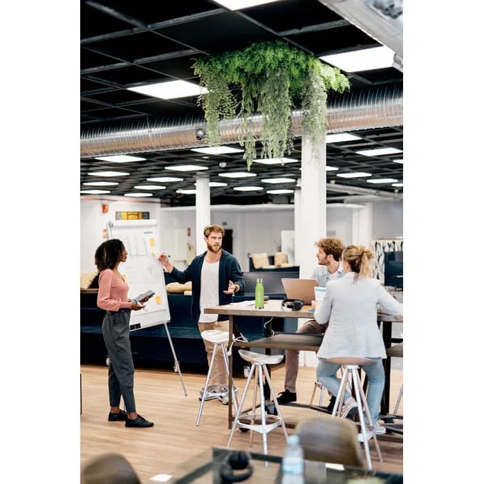 Trinkflasche RPET 600ml - GLACIER RPET - Transparent Limettengrün