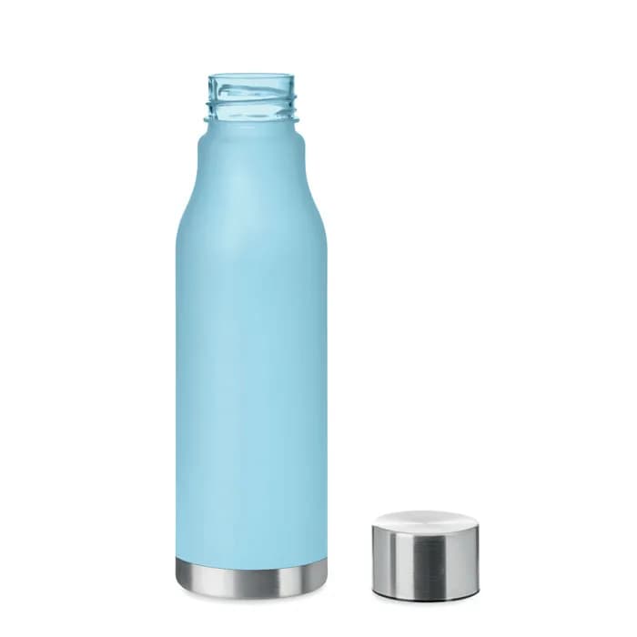 Trinkflasche RPET 600ml - GLACIER RPET - Transparent Hellblau