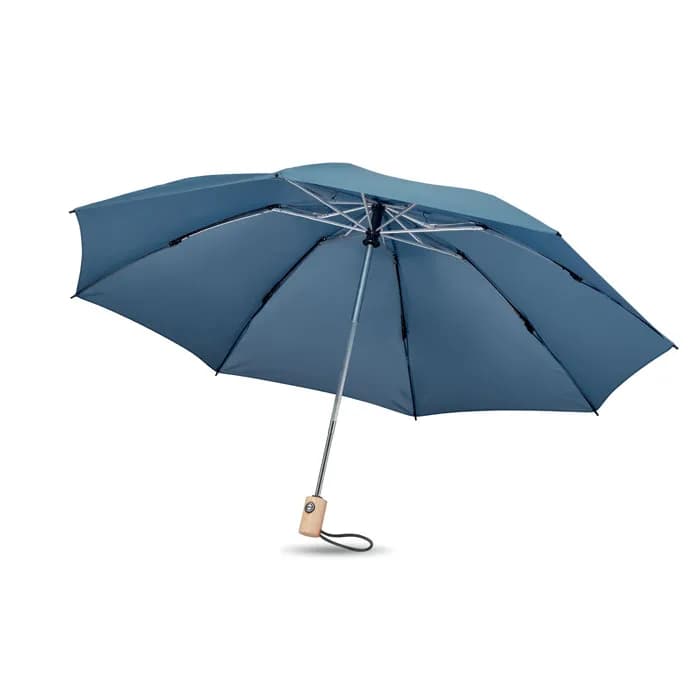 Regenschirm 23'' RPET - LEEDS - Blau