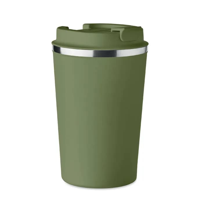 Doppelwandiger Becher 350ml - BRACE - Dunkelgrün