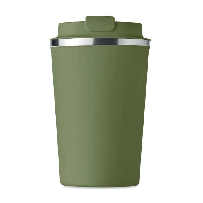 Doppelwandiger Becher 350ml - BRACE - Dunkelgrün