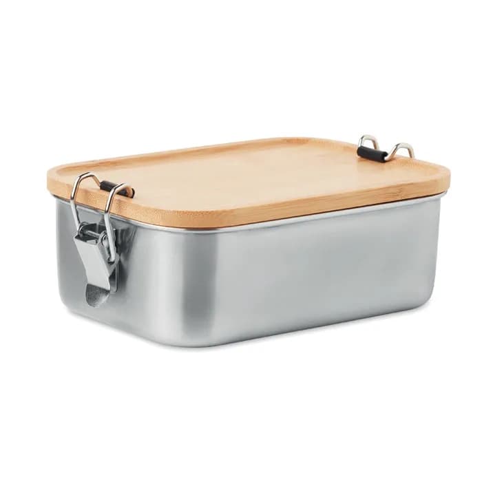 Lunchbox Edelstahl - SONABOX - Holz