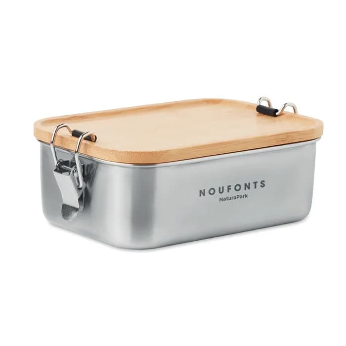Lunchbox Edelstahl - SONABOX - Holz