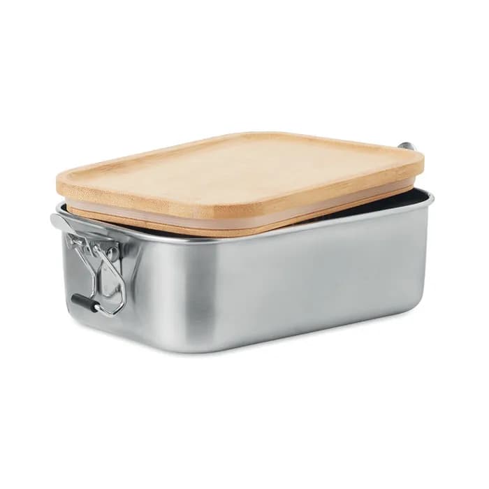 Lunchbox Edelstahl - SONABOX - Holz