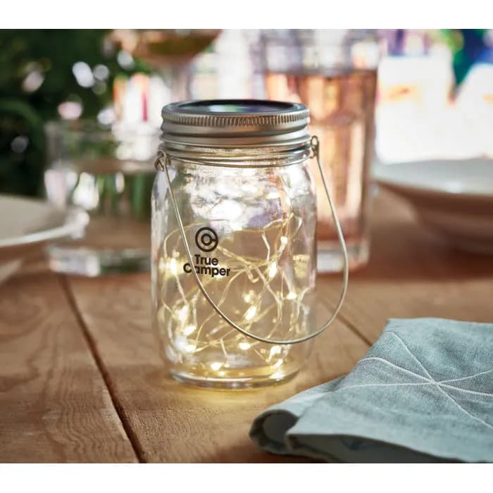 Solar-Licht im Glas - POT LAMP - Transparent