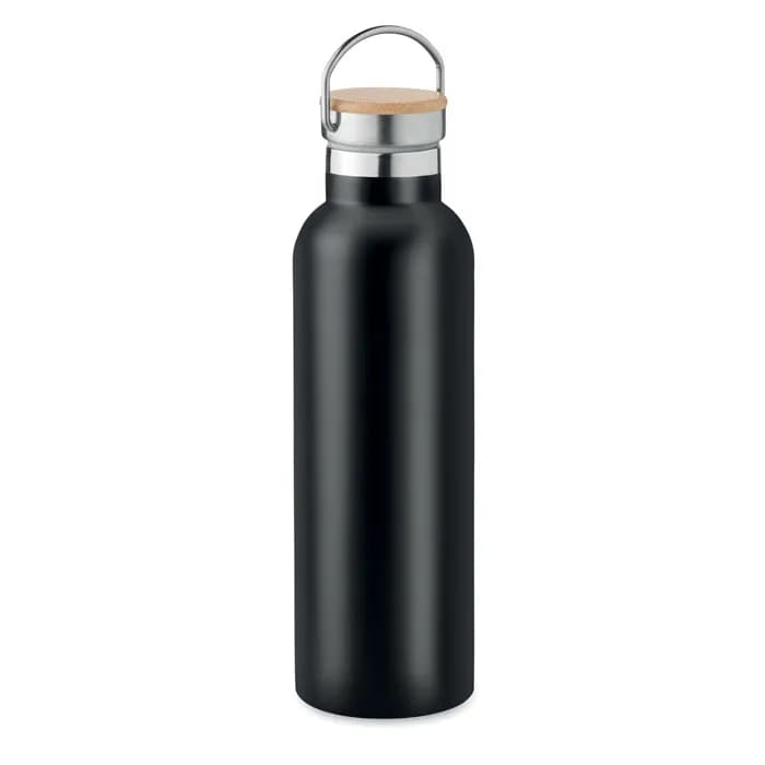 Isolierflasche 750 ml - HELSINKI MED - Schwarz