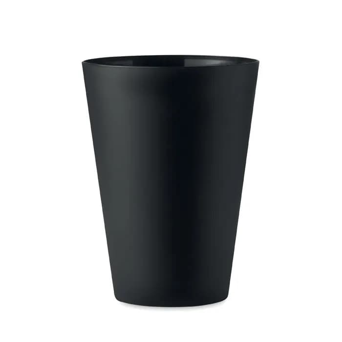 Wiederverwendbarer Becher 300ml - FESTA - Schwarz