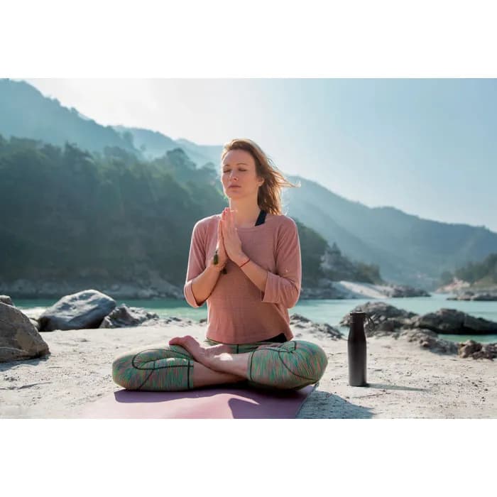 Isolierflasche 600 ml - URSUS - Schwarz