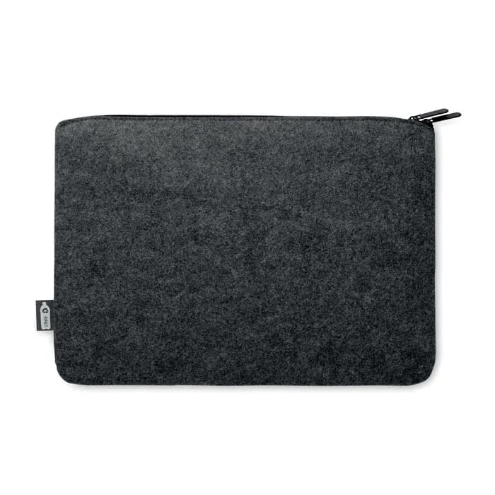 Laptoptasche RPET-Filz - TOPLO - Steingrau