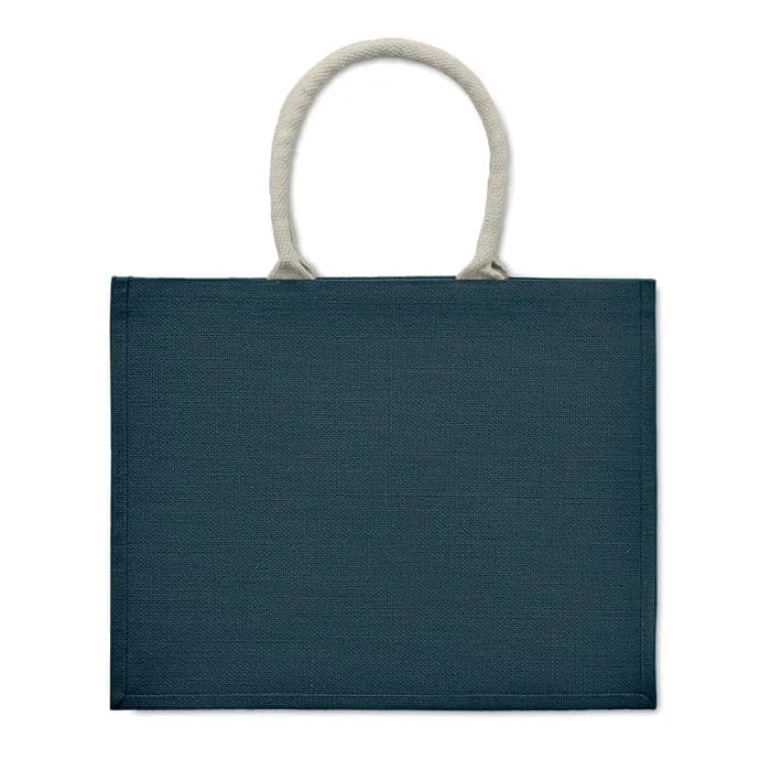 Einkaufstasche Jute - AURA - Blau