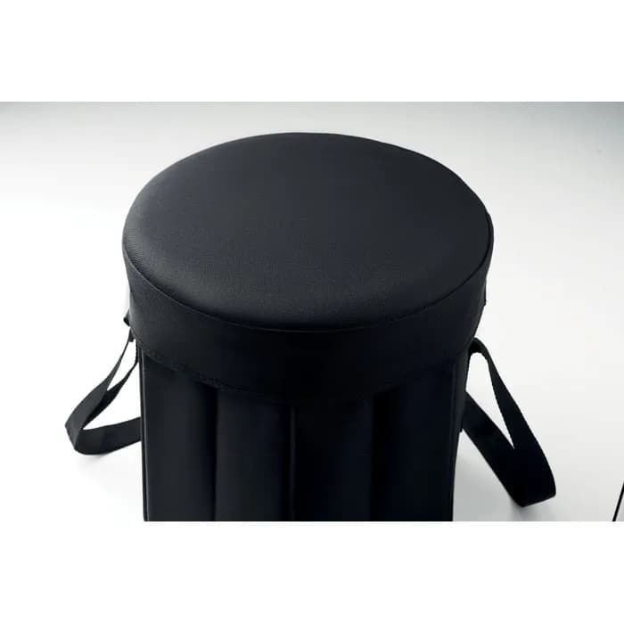 Klappbarer Hocker/Tisch - SEAT & DRINK - Schwarz