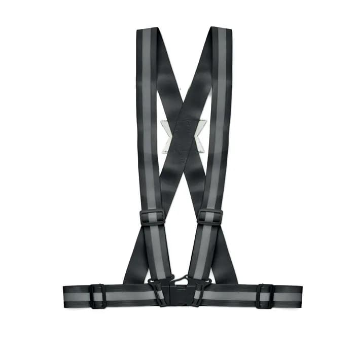 Reflektierende Gürtelweste - ALLVISIBLE - Schwarz