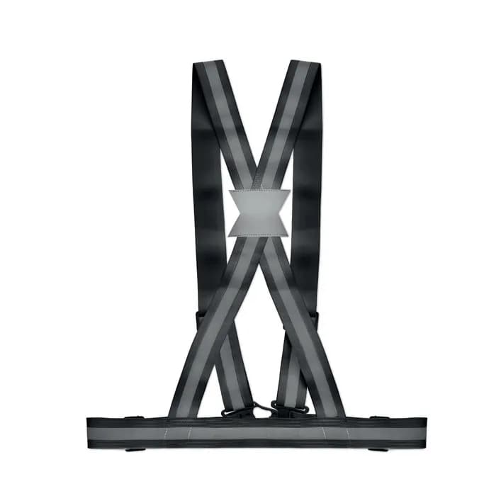 Reflektierende Gürtelweste - ALLVISIBLE - Schwarz