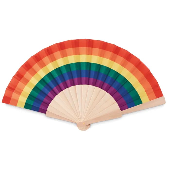 Fächer regenbogenfarbig - BOWFAN - Multicolour