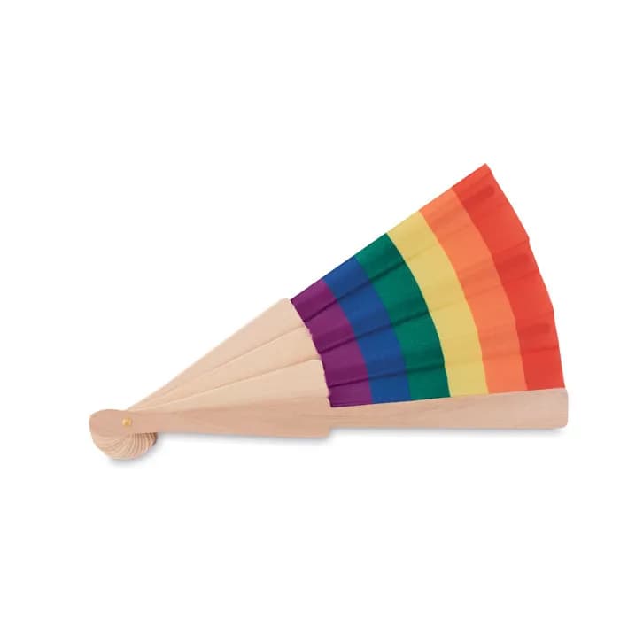 Fächer regenbogenfarbig - BOWFAN - Multicolour