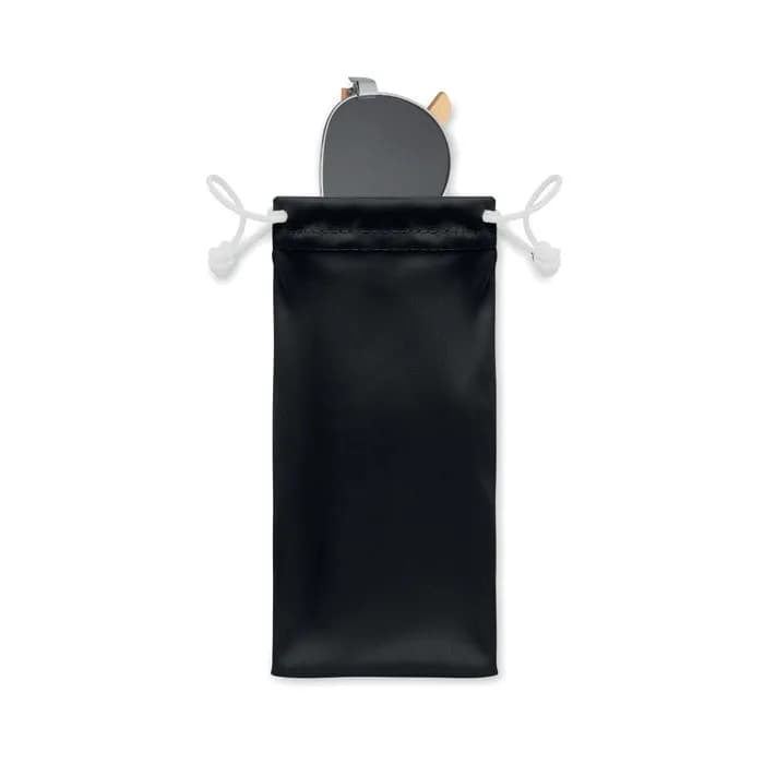 Sonnenbrille Bambus - HONIARA - Schwarz