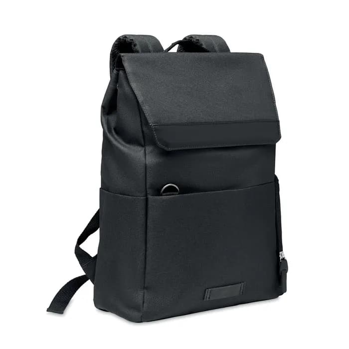 Laptop-Rucksack 600D RPET - DAEGU LAP - Schwarz