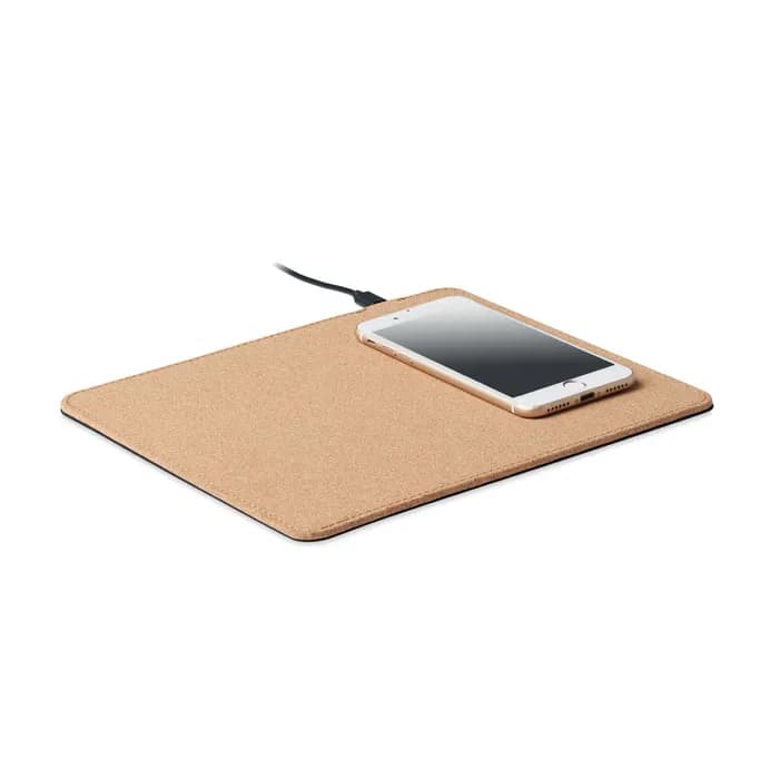 Mousepad mit Ladestation 15W - WIRELESS MATTY - Beige