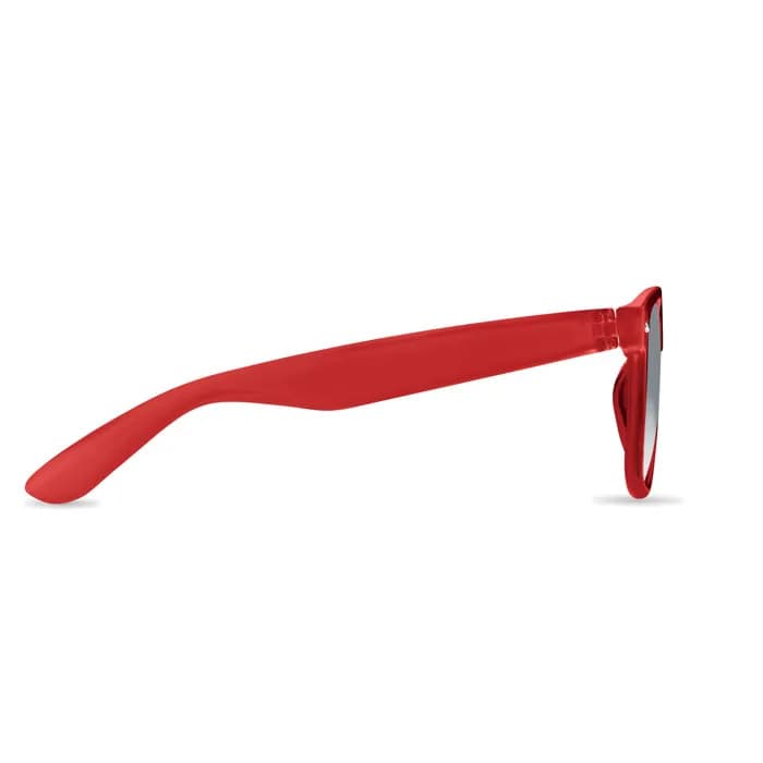 Sonnenbrille RPET - MACUSA - Transparent Rot