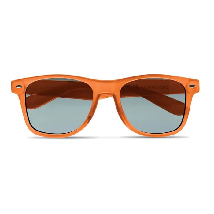 Sonnenbrille RPET - MACUSA - Transparent Orange