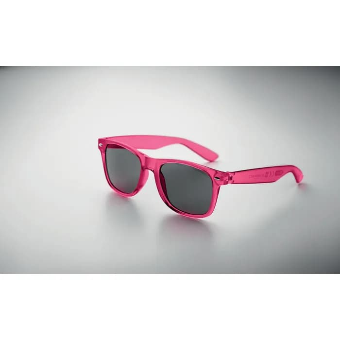 Sonnenbrille RPET - MACUSA - Transparent Fuchsie