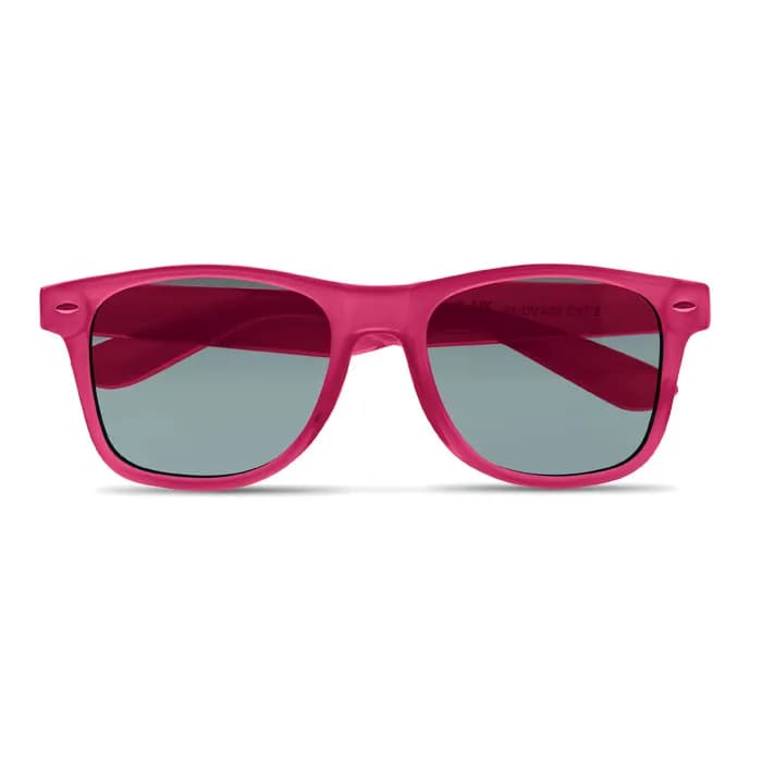 Sonnenbrille RPET - MACUSA - Transparent Fuchsie