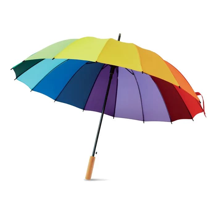 Regenschirm regenbogenfarbig - BOWBRELLA - Multicolour